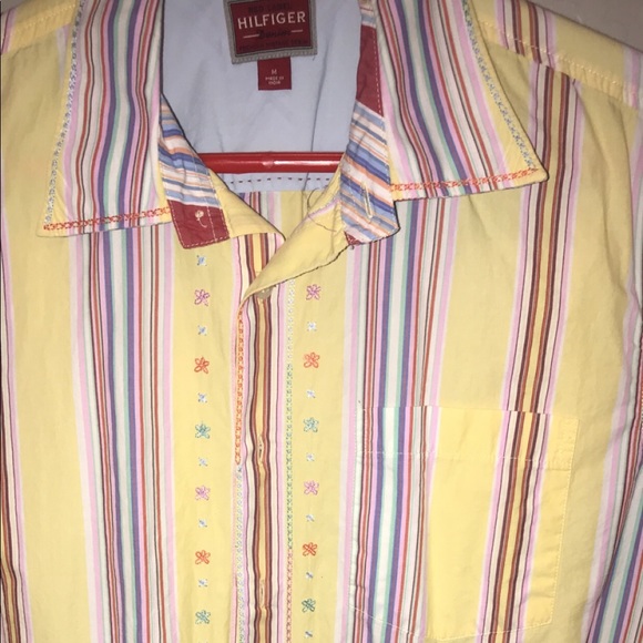 Tommy Hilfiger Pastel Button Up - Picture 3 of 3